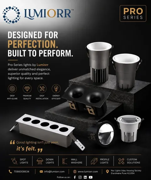 New arrival — LUMIORR Pro Series spotlight
